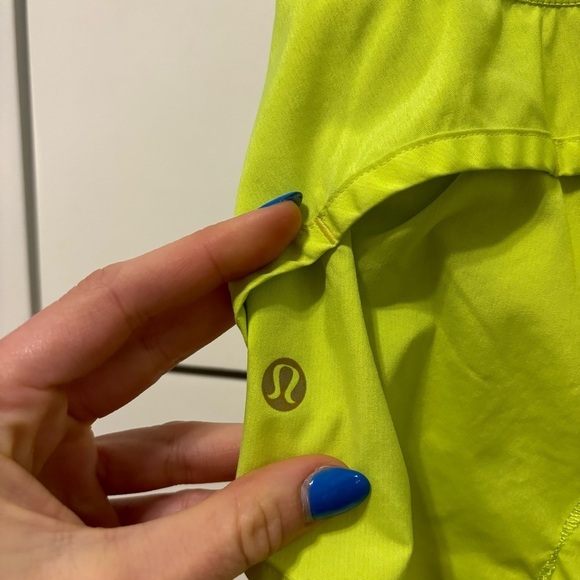 Lululemon Neon Speed Up Shorts Low Rise - Picture 5 of 9